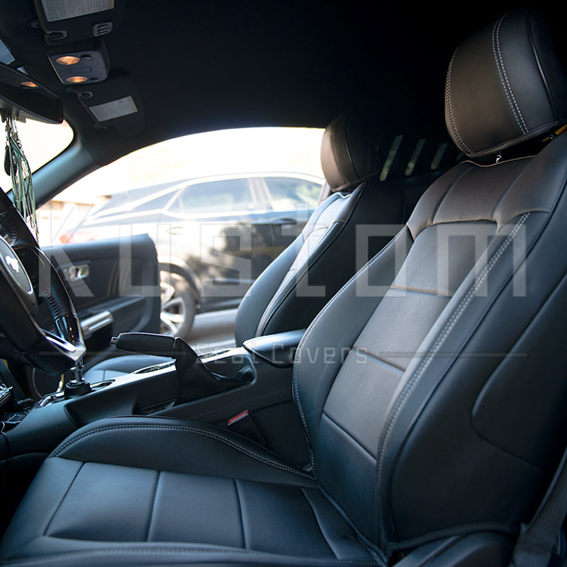 2015+ Ford Mustang Custom Leather Seat Covers