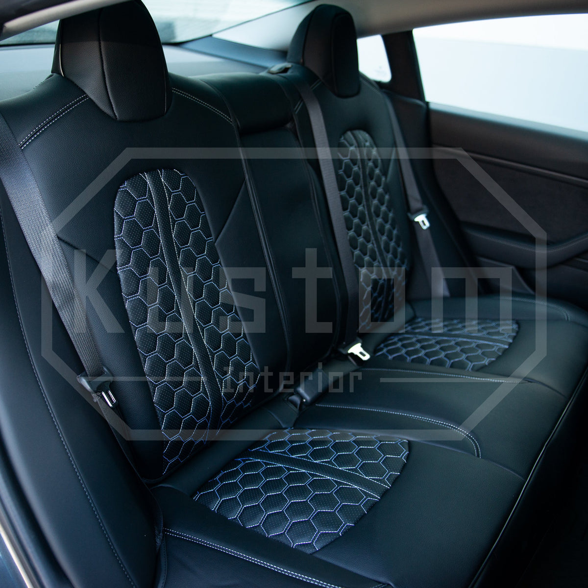 2020-Up Tesla Model Y Custom Leather Seat Covers