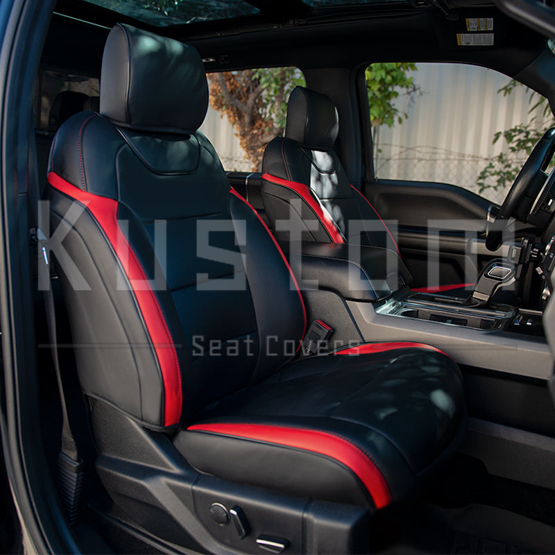 2015-Up Ford F-150 Raptor Custom Leather Seat Covers