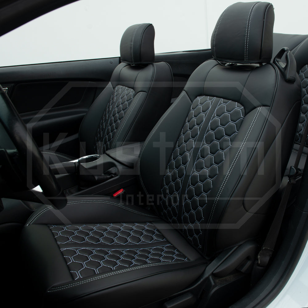 2015-Up Ford Mustang Convertible Custom Seat Covers
