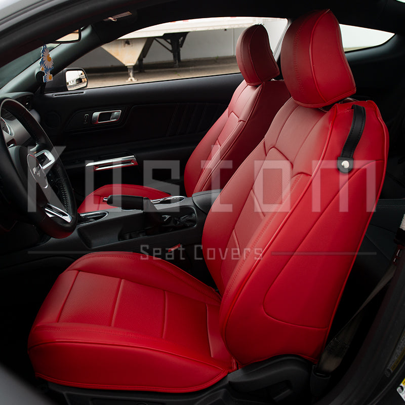 2015+ Ford Mustang Custom Leather Seat Covers