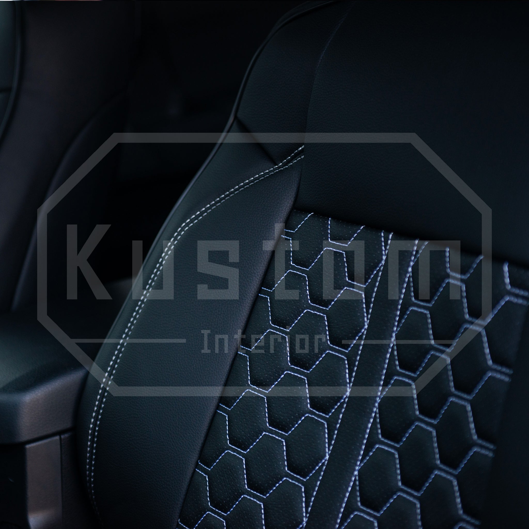 2016-Up Toyota Tacoma Premium Custom Leather Seat Covers