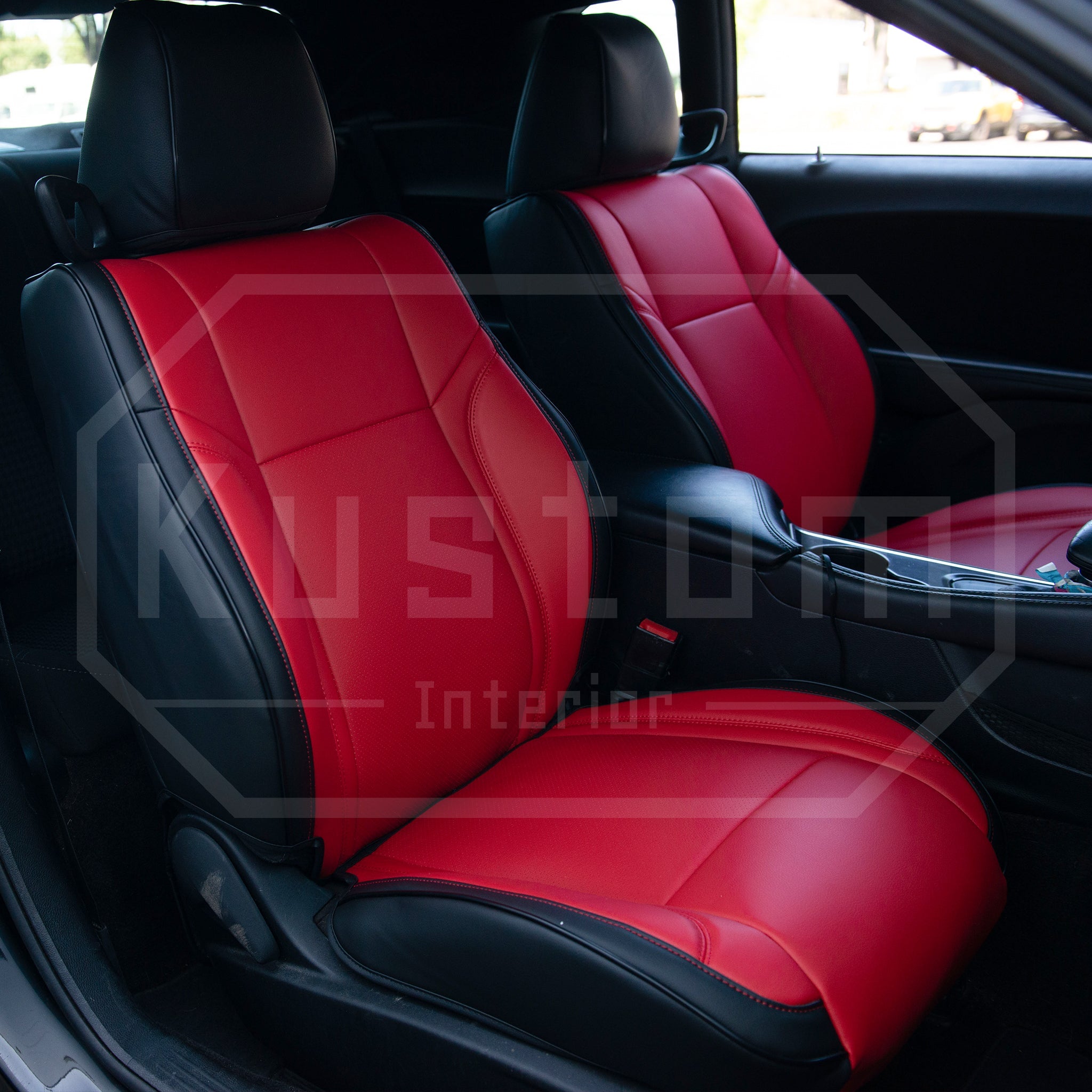 2015-21 Dodge Challenger Premium Custom Seat Covers (Sport Seat)