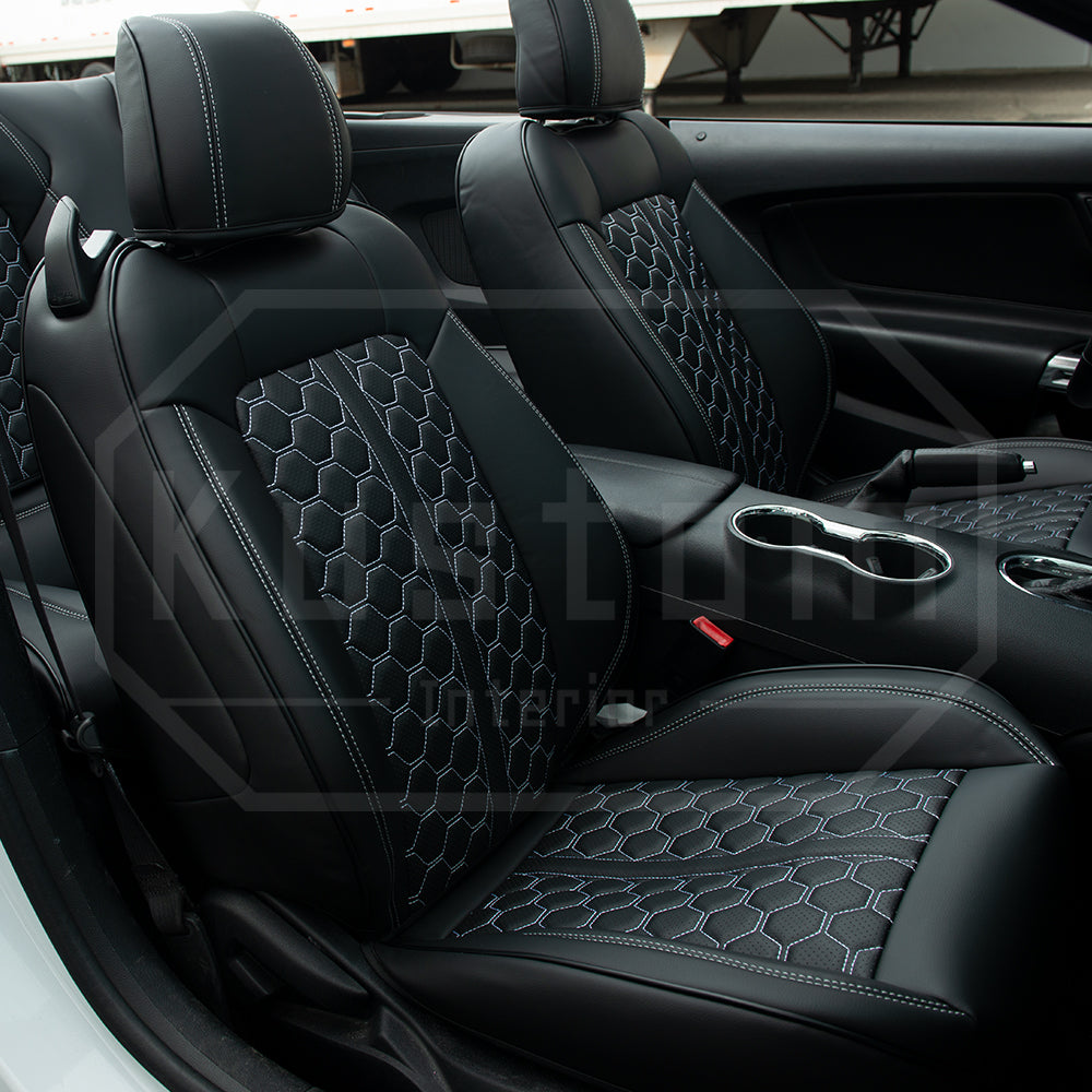 2015-Up Ford Mustang Convertible Custom Seat Covers
