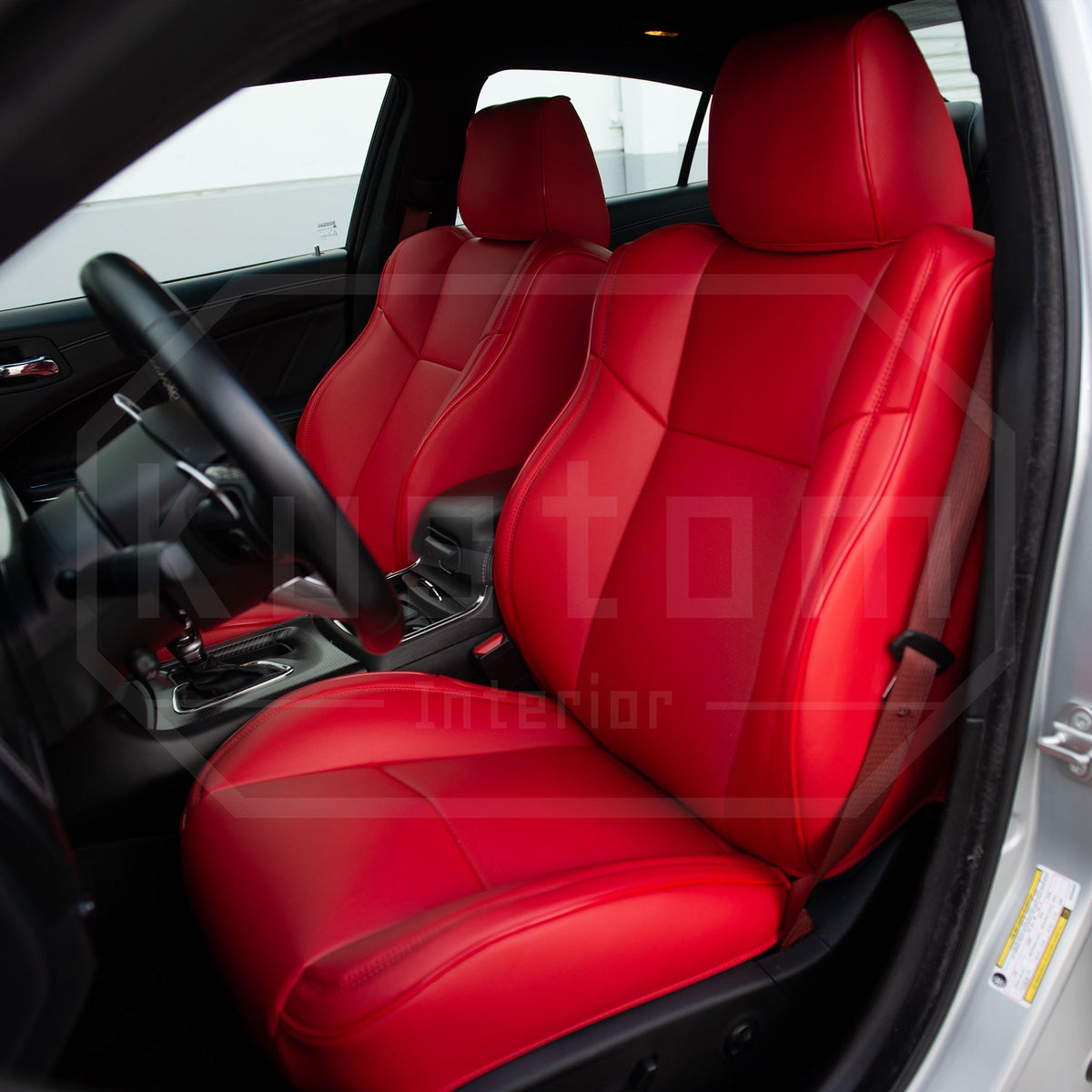 2015-Up Dodge Charger Premium Custom Seat Covers (Performance Seat)