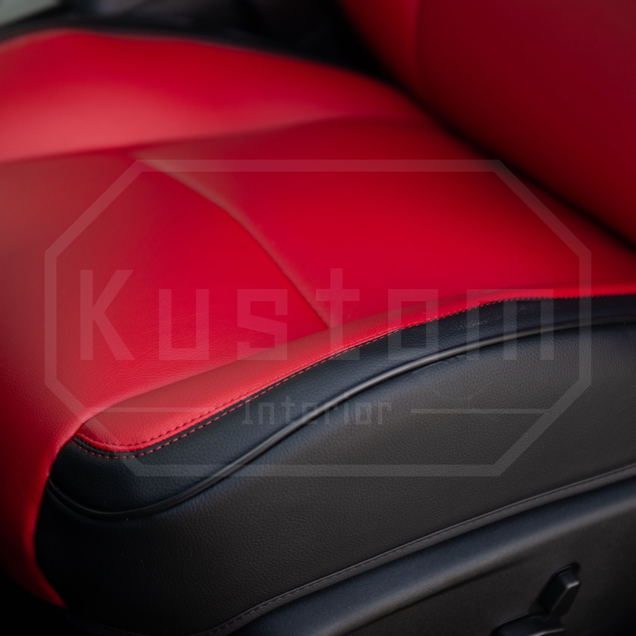 2015-Up Dodge Challenger Custom Leather Seat Covers (Performance Seat)