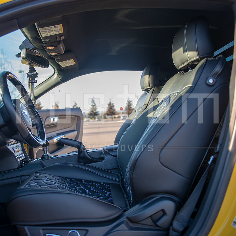 2015+ Ford Mustang Custom Leather Seat Covers