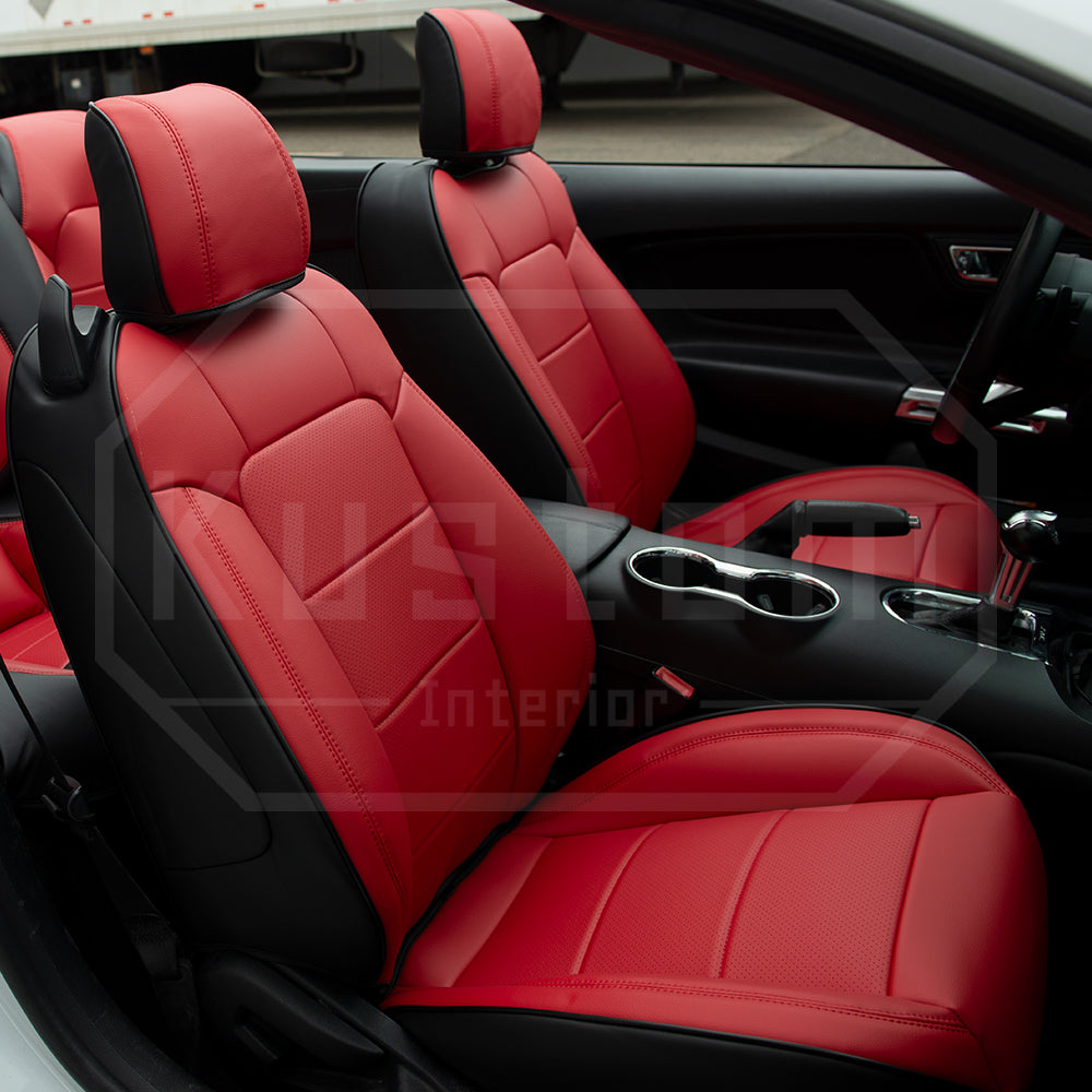 2015-Up Ford Mustang Convertible Custom Seat Covers