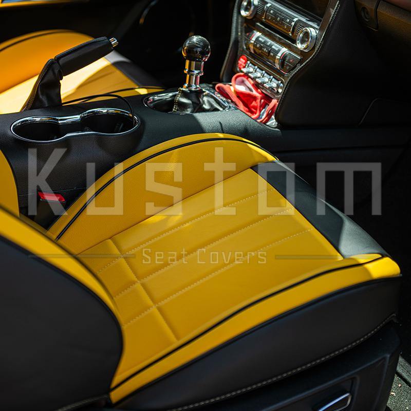 2015+ Ford Mustang Custom Leather Seat Covers