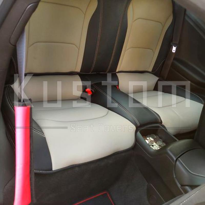 6th Gen Camaro Coupe Custom Leather Seat Covers