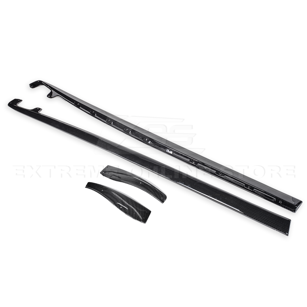 Corvette C6 Grand Sport / Z06 Front Splitter Lip & Side Skirts Rocker Panels