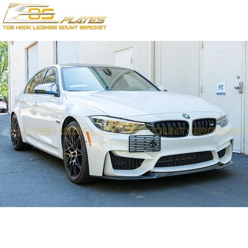 2015-20 BMW M3 F80 Tow Hook License Plate Mount Bracket Holder