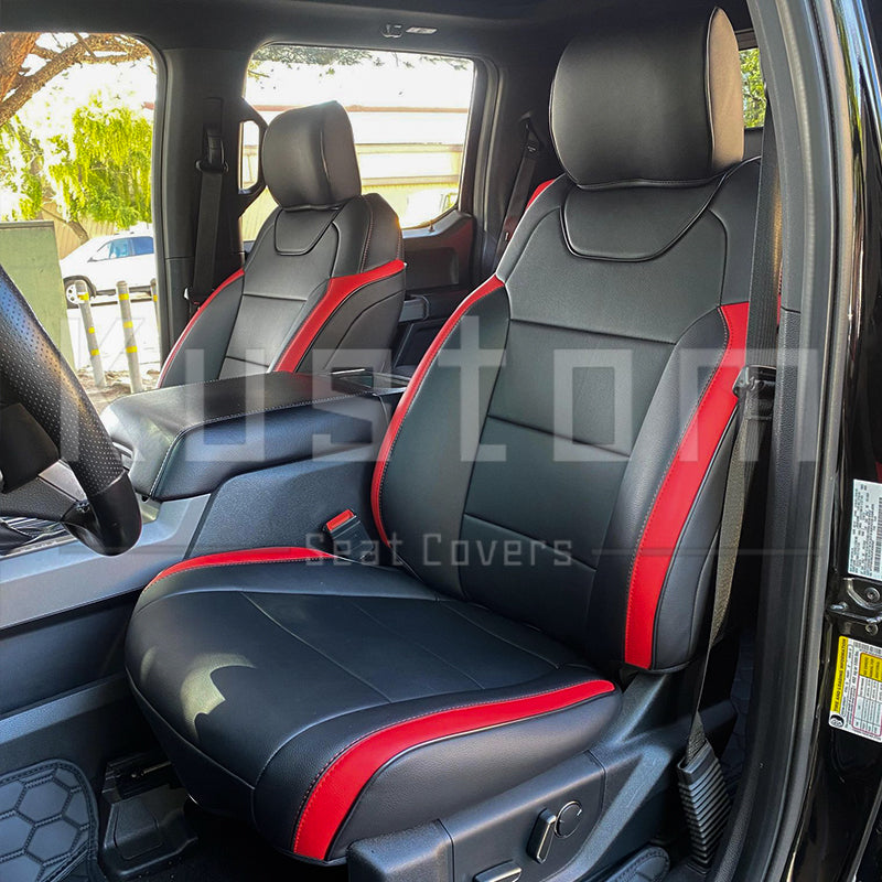 2015-Up Ford F-150 Raptor Custom Leather Seat Covers