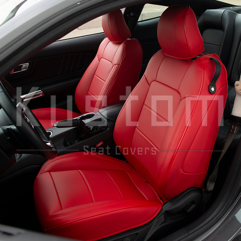 2015+ Ford Mustang Custom Leather Seat Covers