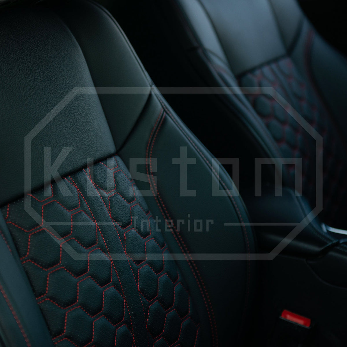 2015-Up Dodge Charger Custom Leather Seat Cover (Sport Seat)