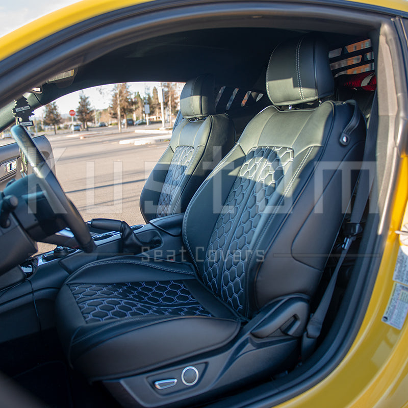 2015+ Ford Mustang Custom Leather Seat Covers