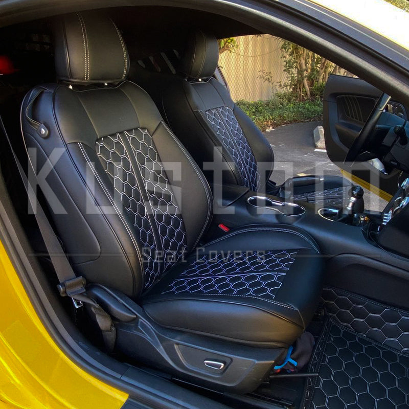 2015+ Ford Mustang Custom Leather Seat Covers