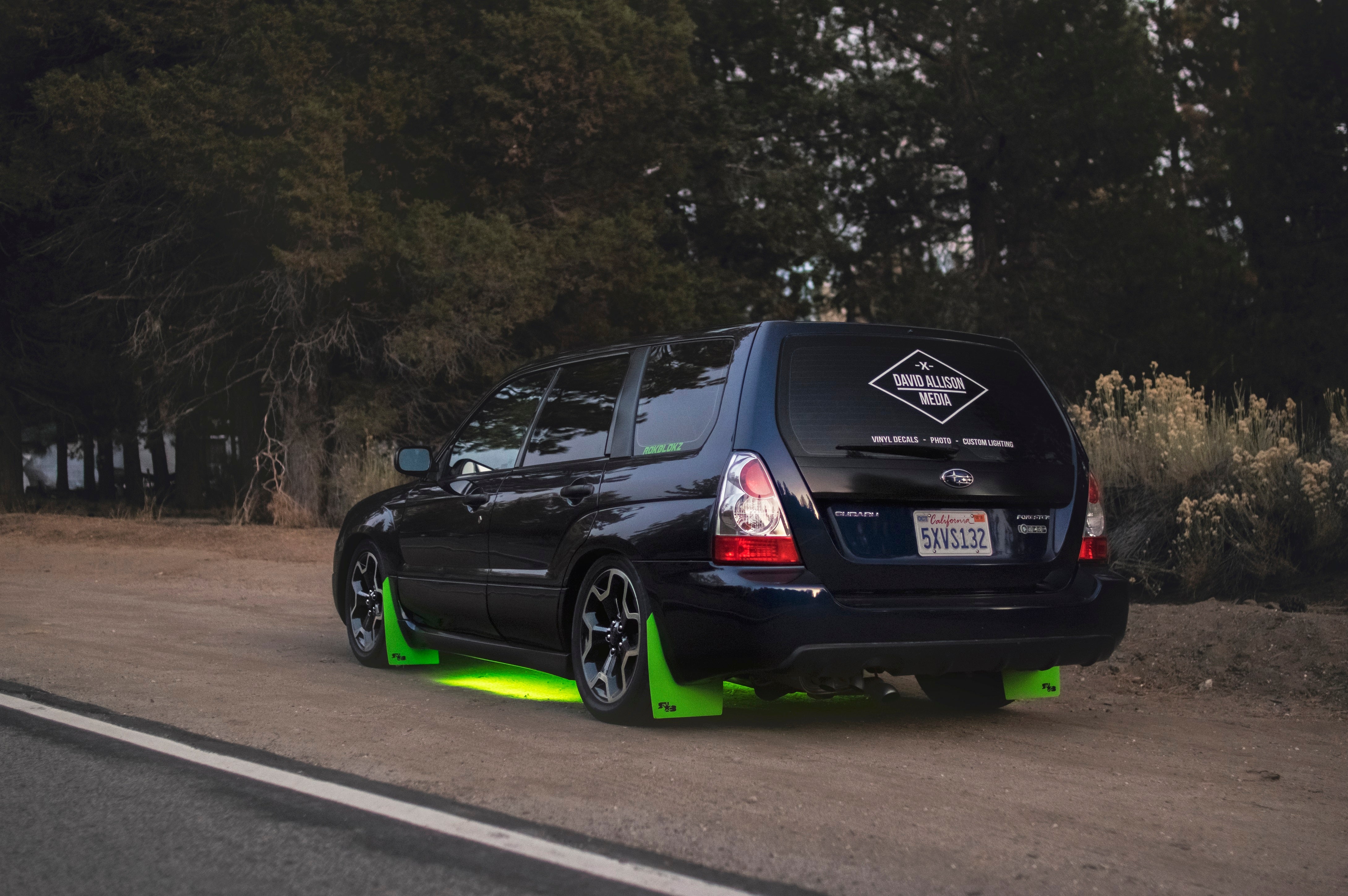 Subaru Forester (SG) 2003-2008 Rally Mud Flaps