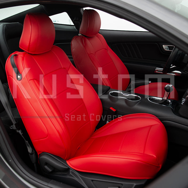 2015+ Ford Mustang Custom Leather Seat Covers