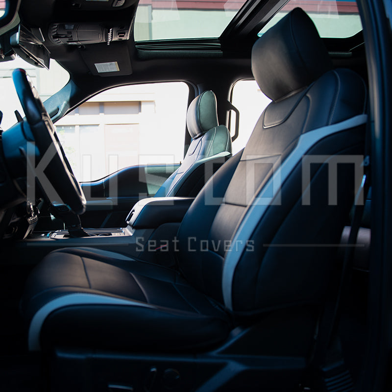 2015-Up Ford F-150 Raptor Custom Leather Seat Covers
