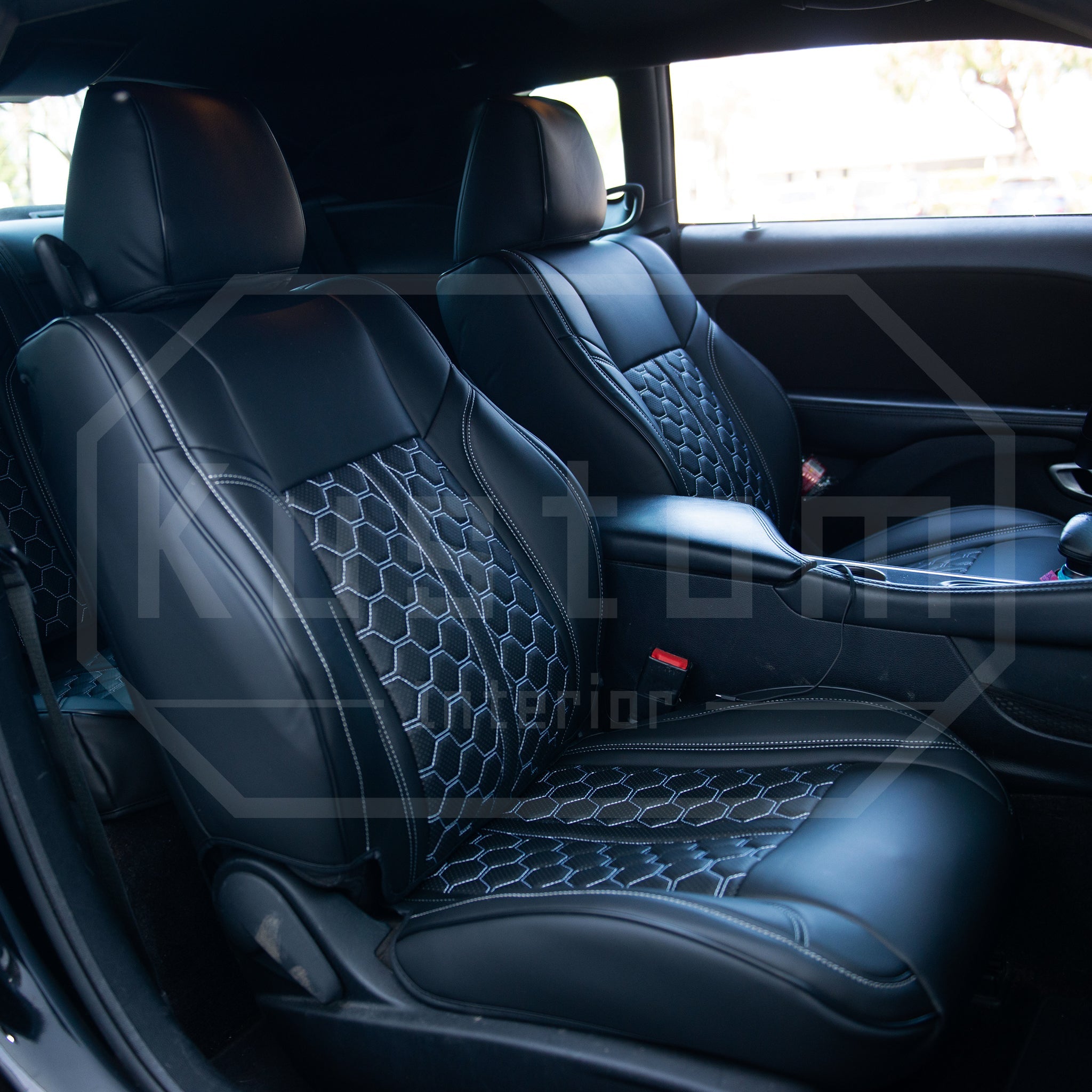 2015-21 Dodge Challenger Premium Custom Seat Covers (Sport Seat)