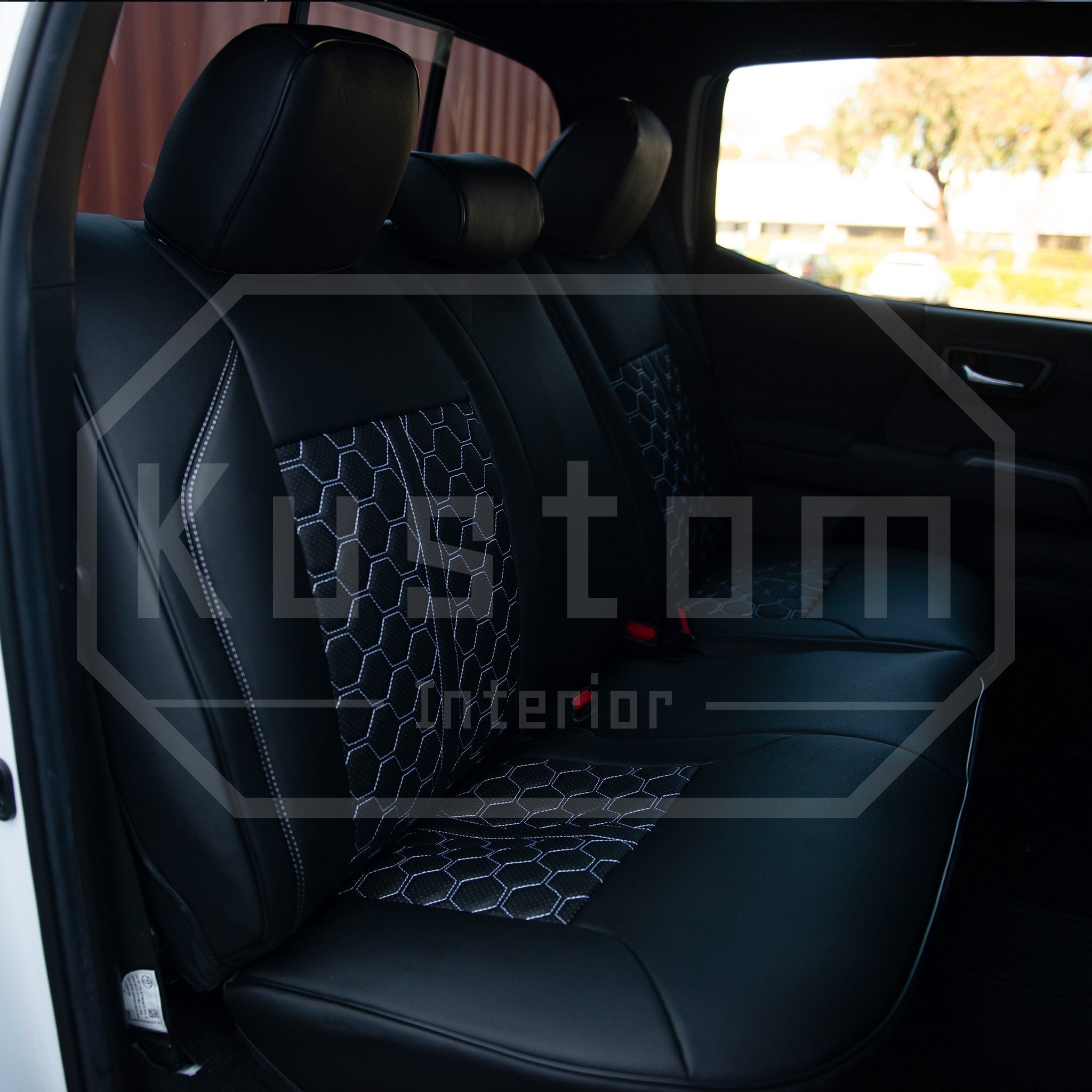 2016-Up Toyota Tacoma Premium Custom Leather Seat Covers