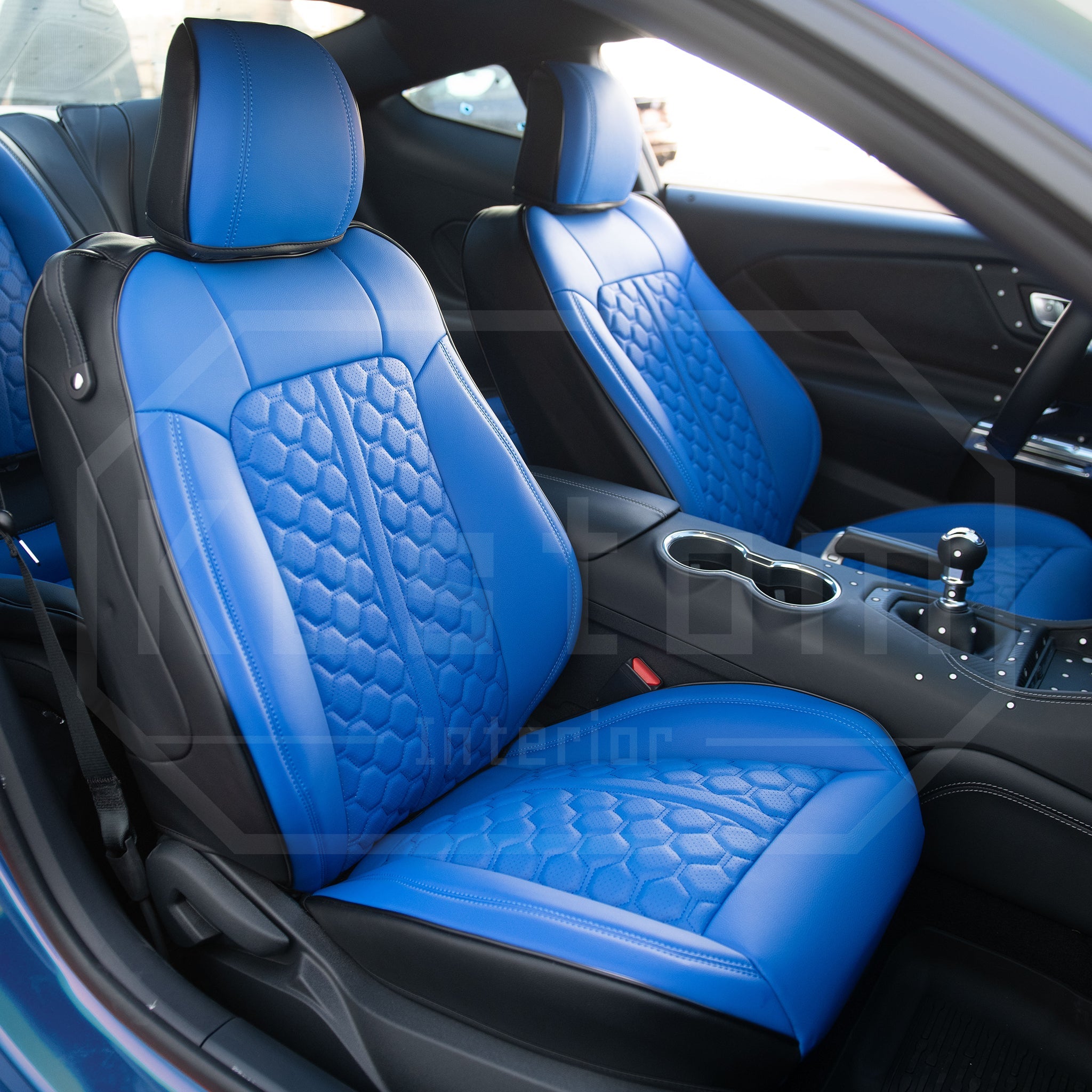 2015+ Ford Mustang Custom Leather Seat Covers