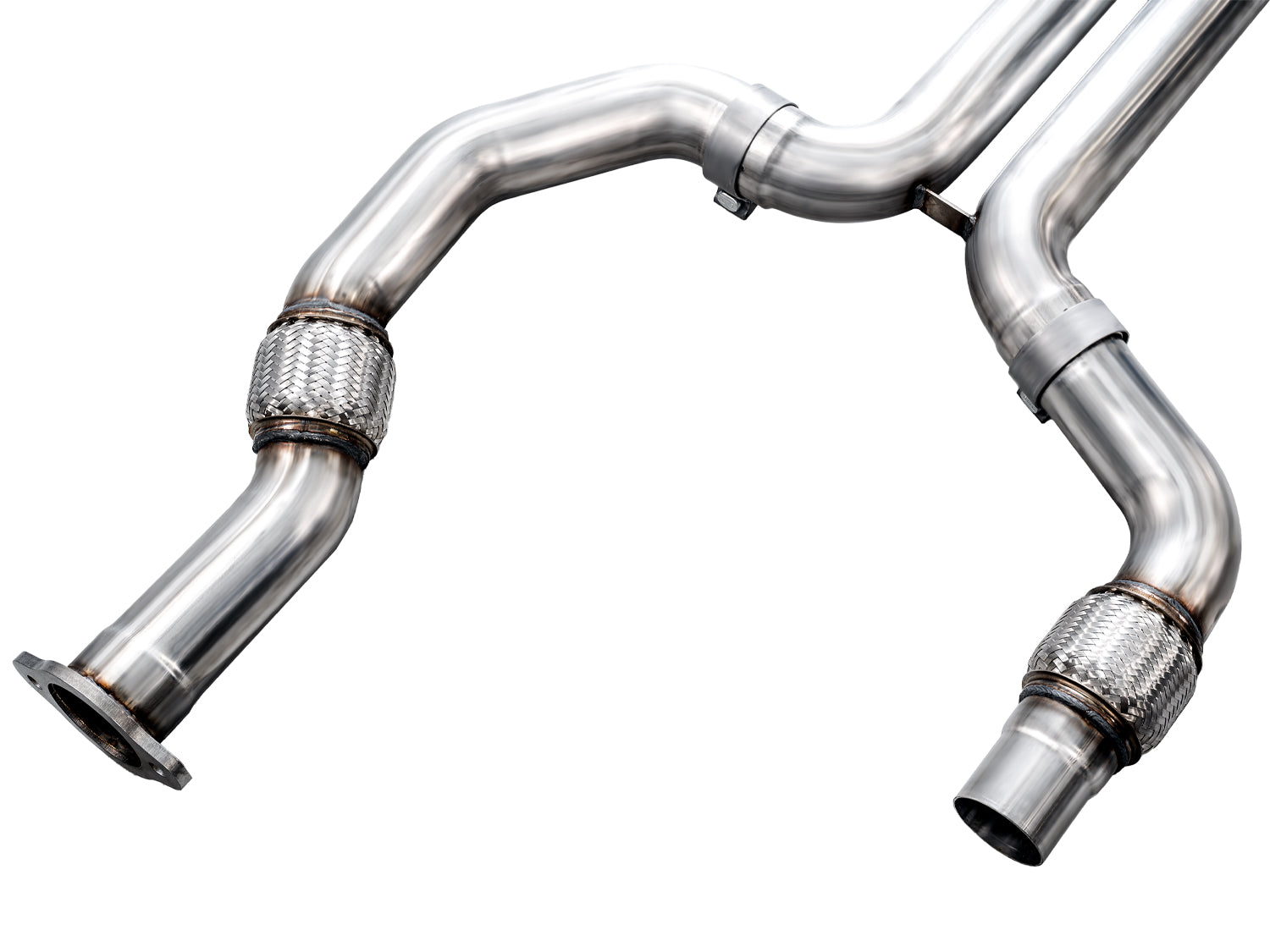 AWE SwitchPath™ Exhaust for Cadillac CT4-V Blackwing - Chrome Silver Tips