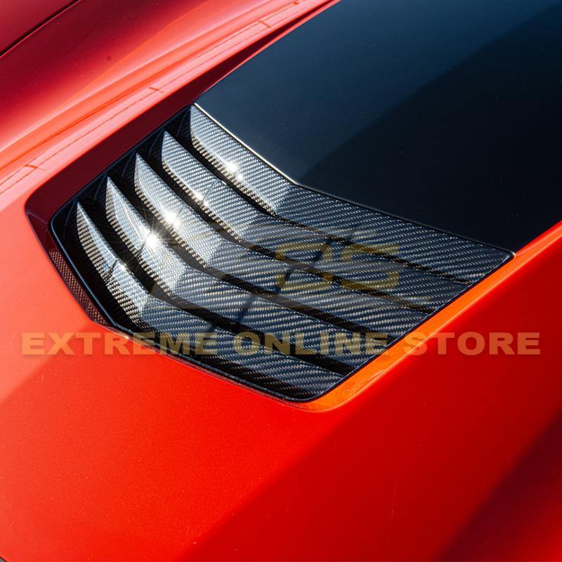 Corvette C7 Stingray / Grand Sport DRY CARBON FIBER Hood Vent