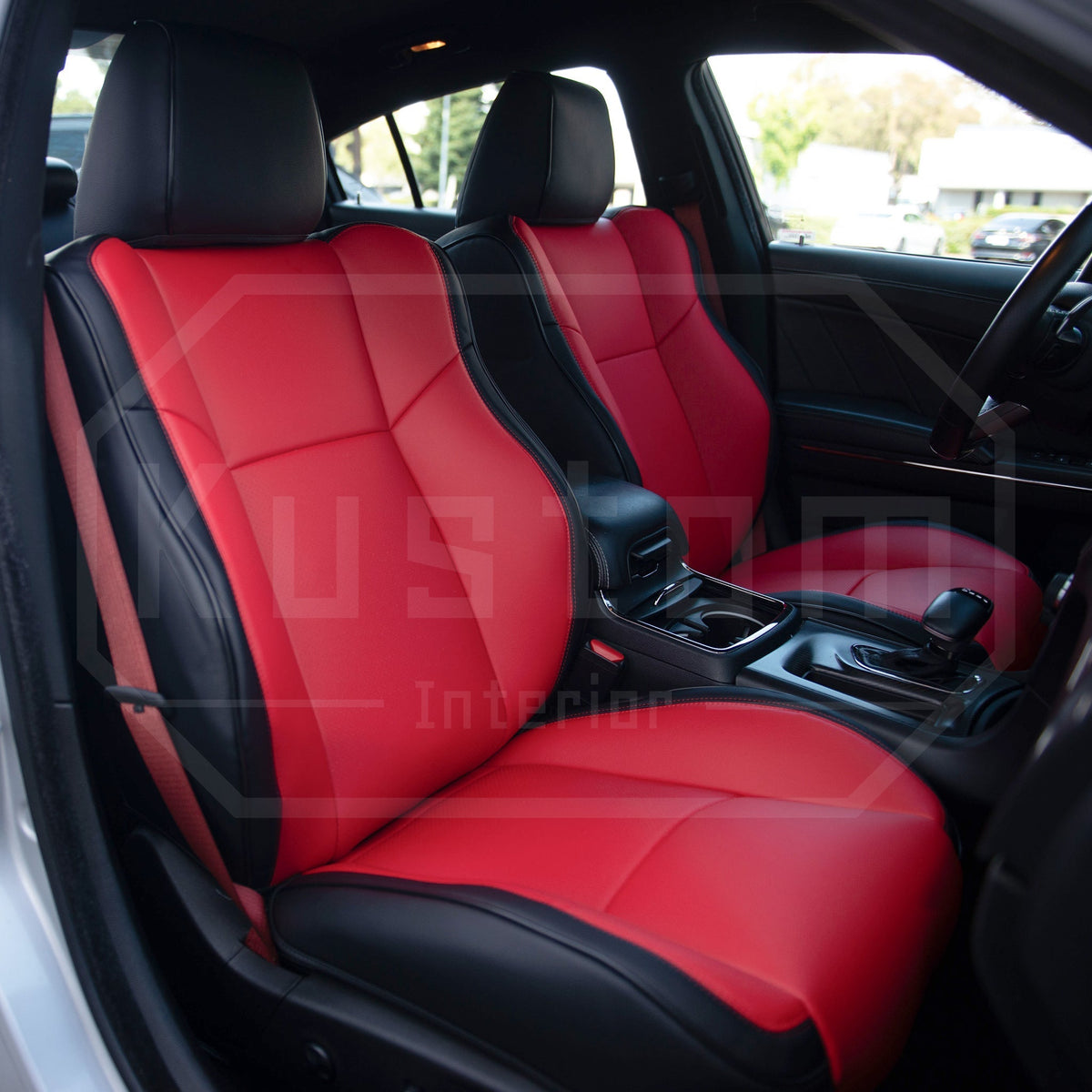 2015-Up Dodge Charger Premium Custom Seat Covers (Performance Seat)