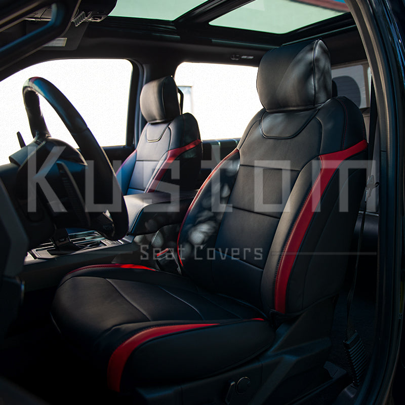 2015-Up Ford F-150 Raptor Custom Leather Seat Covers