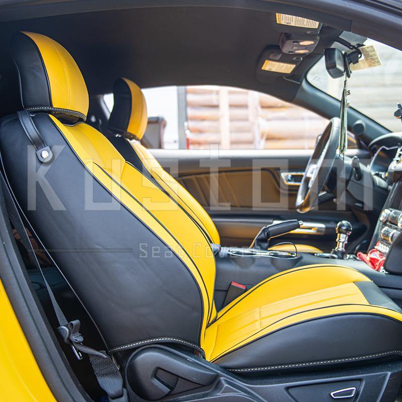 2015+ Ford Mustang Custom Leather Seat Covers