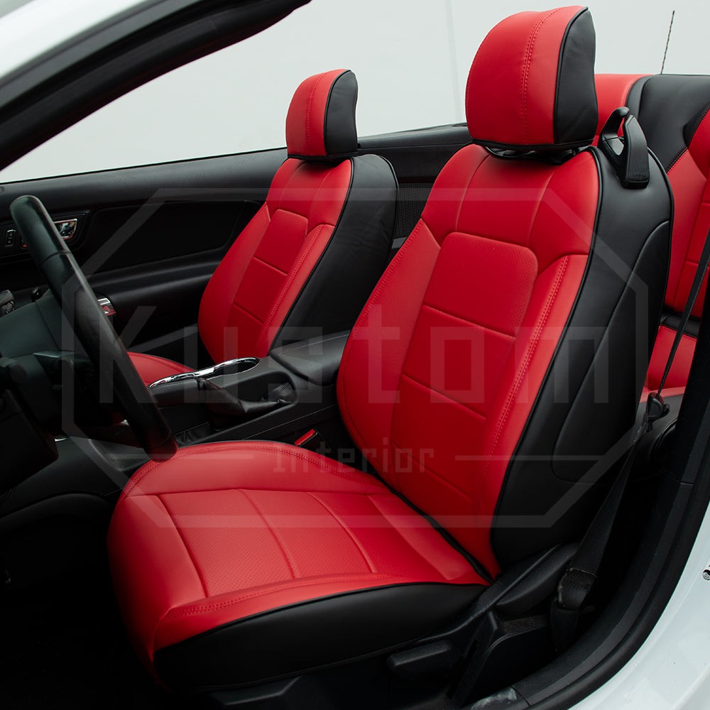 2015-Up Ford Mustang Convertible Custom Seat Covers