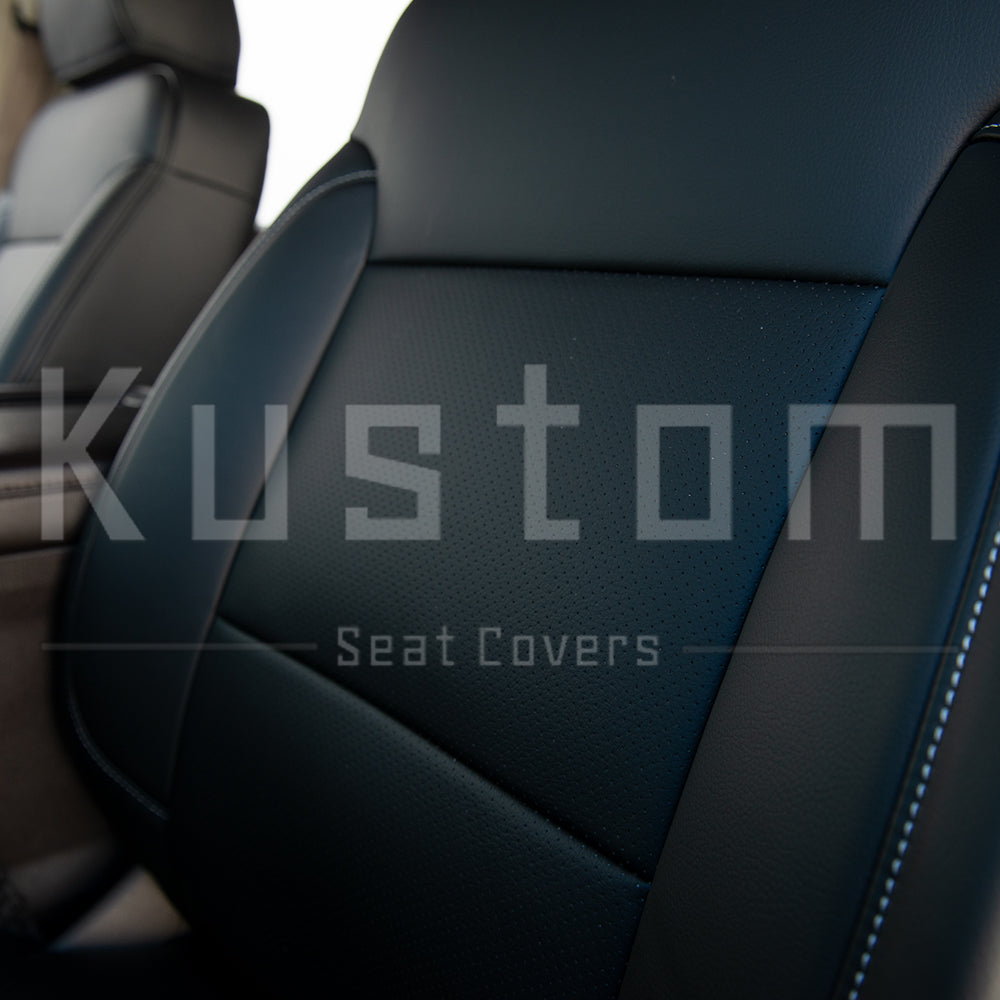 2014-18 Chevrolet Silverado Premium Custom Leather Seat Covers
