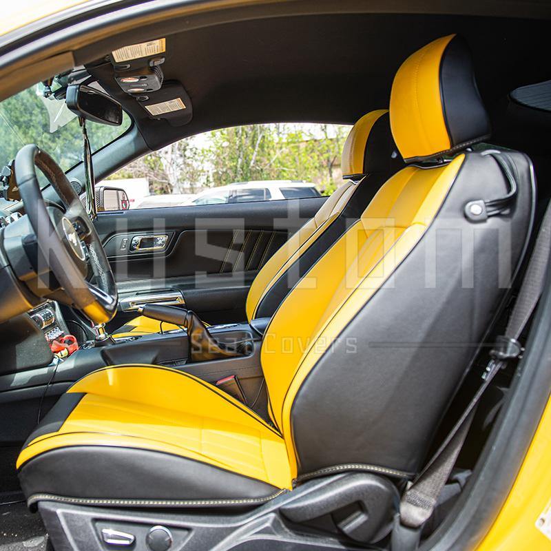 2015+ Ford Mustang Custom Leather Seat Covers
