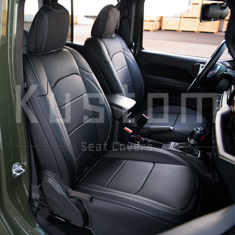 2018-Up Jeep Wrangler JL Custom Leather Seat Covers
