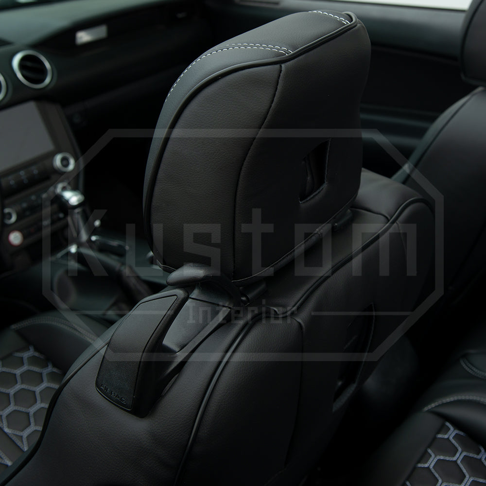 2015-Up Ford Mustang Convertible Custom Seat Covers