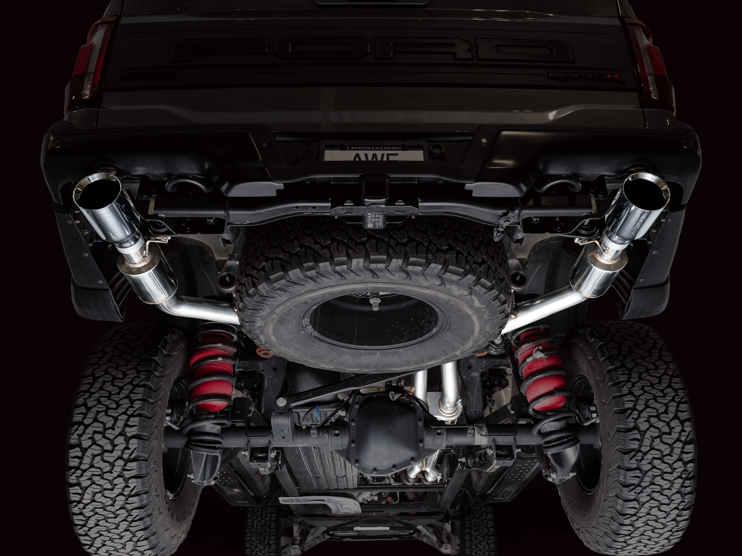 AWE SwitchPath™ Exhaust for Gen 3 Raptor R - Chrome Silver Tips