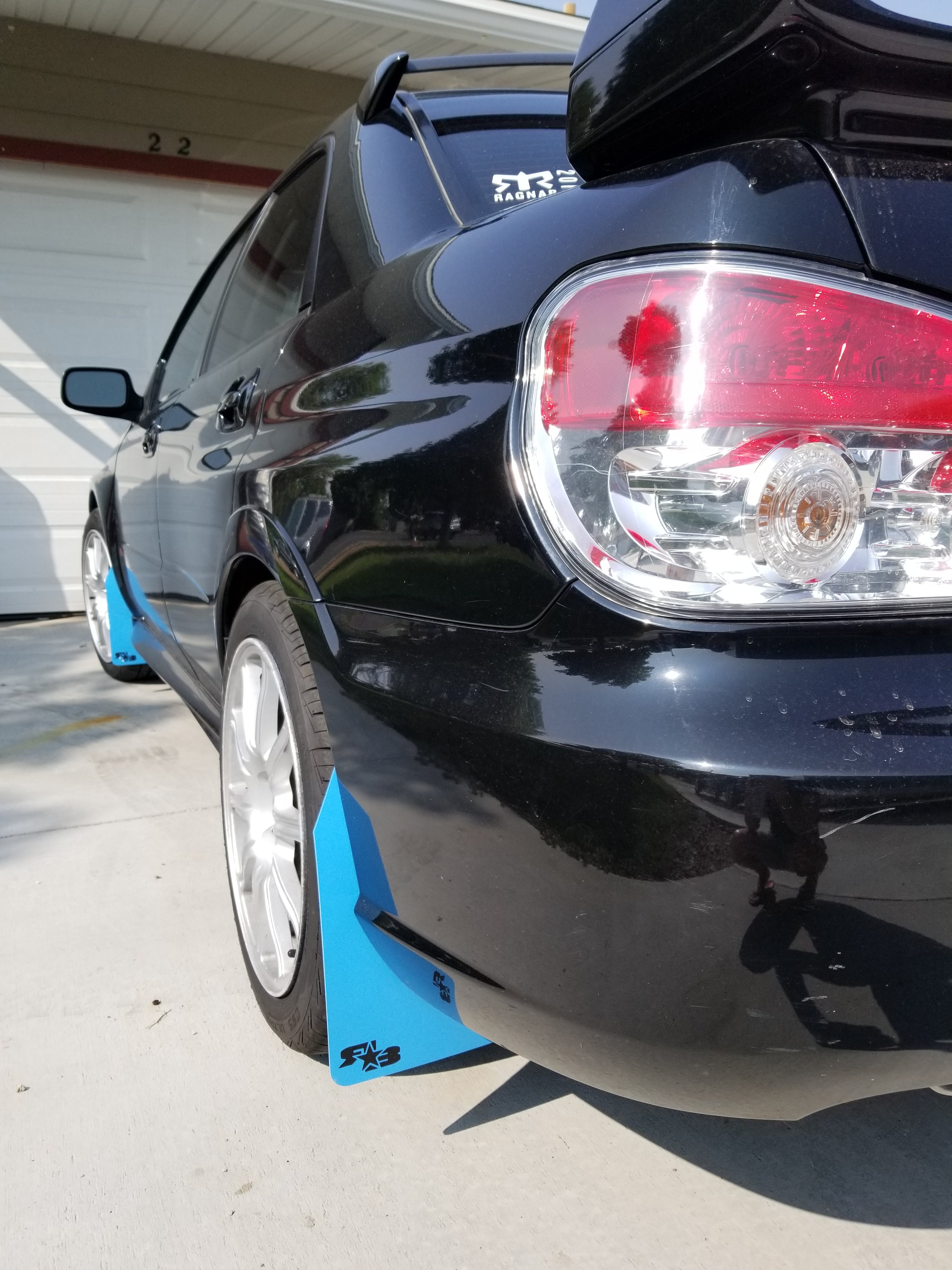 Subaru Impreza, WRX, STI 2002-2007 RokBlokz Rally Mud Flaps