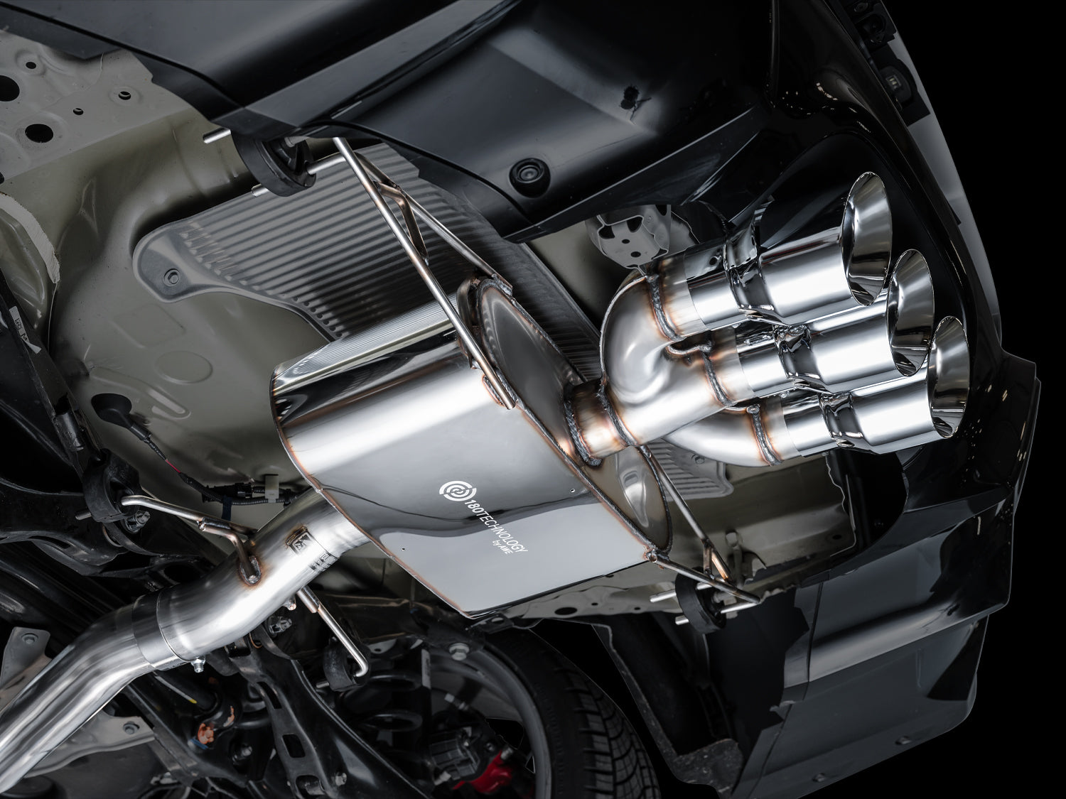 AWE Touring Edition Exhaust for DE5 Integra Type-S - Triple Chrome Silver Tips