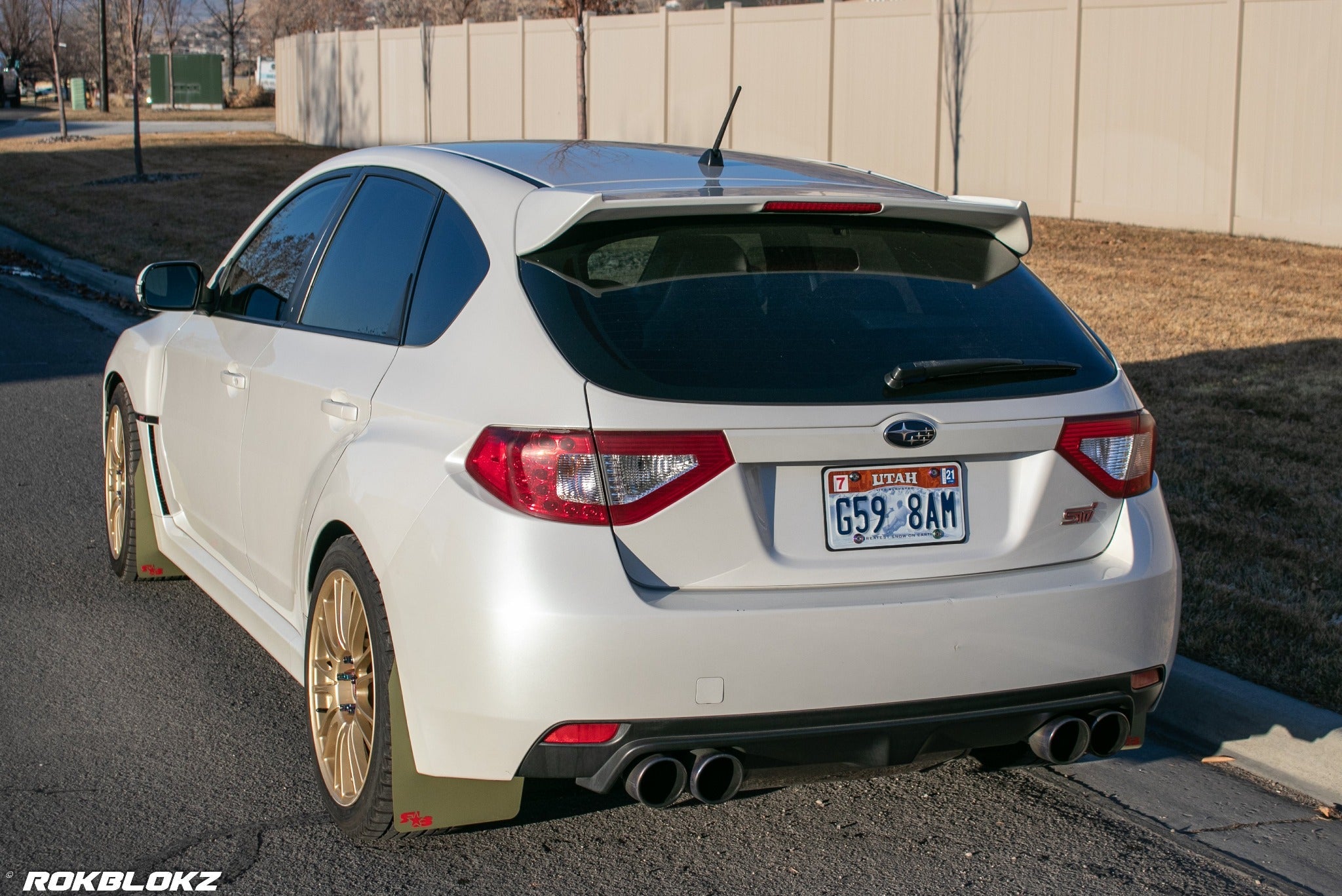 Subaru STI 5dr 08-14 & WRX 5dr 11-14 Rally Mud Flaps