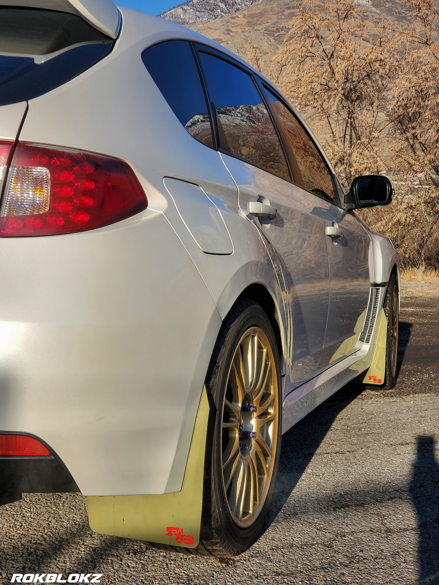 Subaru STI 5dr 08-14 & WRX 5dr 11-14 Rally Mud Flaps