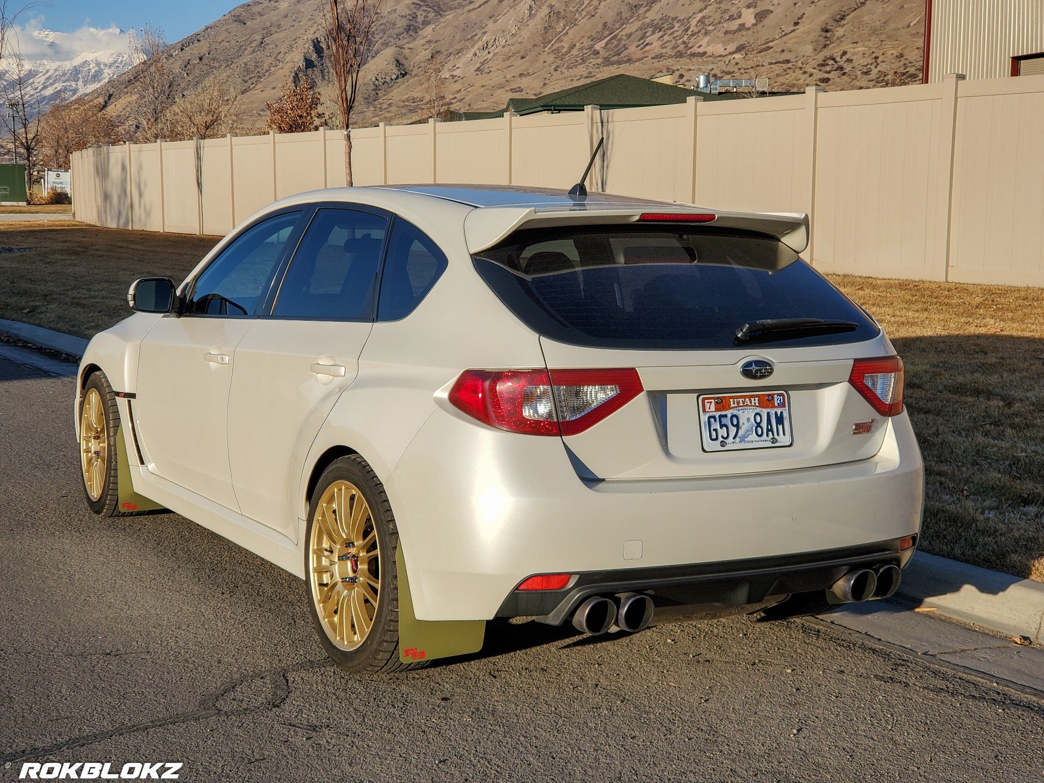 Subaru STI 5dr 08-14 & WRX 5dr 11-14 Rally Mud Flaps