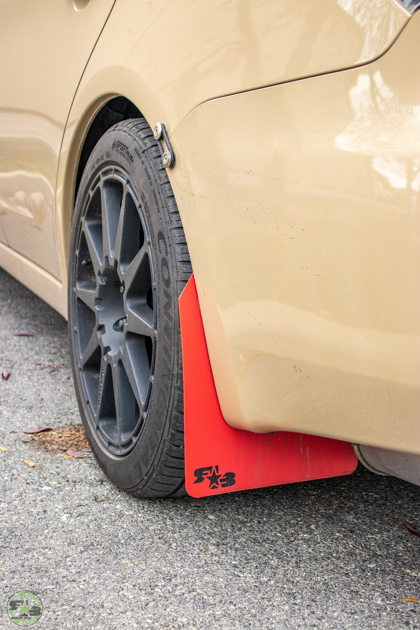 Subaru Impreza non-turbo (Base, RS, Outback) 08-11  &  WRX 08-10 (not STI) Rally Mud Flaps
