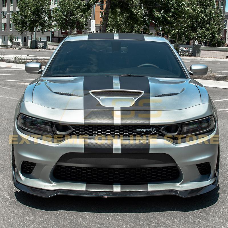 2015-Up Dodge Charger SRT Track Package Front Splitter