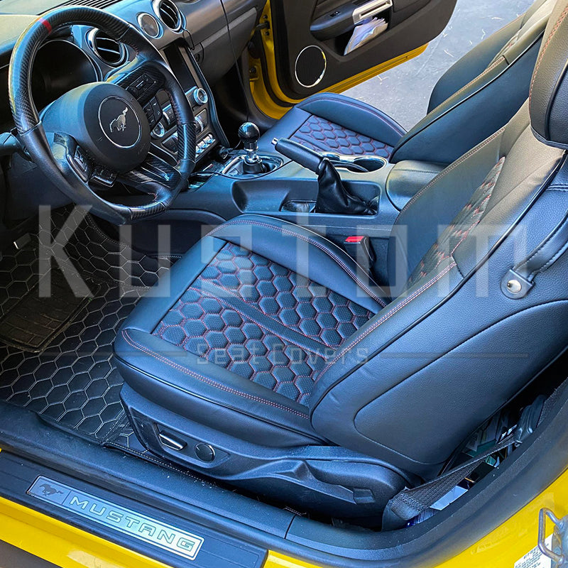 2015+ Ford Mustang Custom Leather Seat Covers