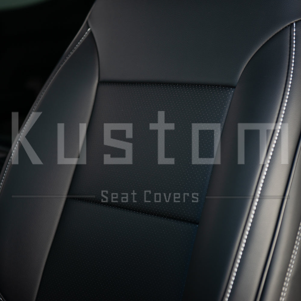 2019-Up Chevrolet Silverado Premium Custom Leather Seat Covers