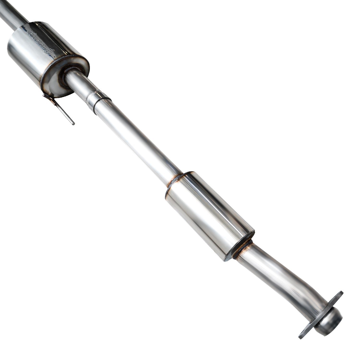AWE 0FG Resonated Catback for '21+ Ford F-150 Tremor (With Bumper Cutouts) - Diamond Black Tips