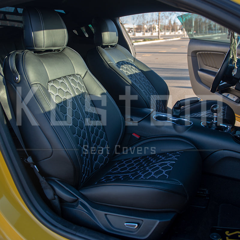 2015+ Ford Mustang Custom Leather Seat Covers