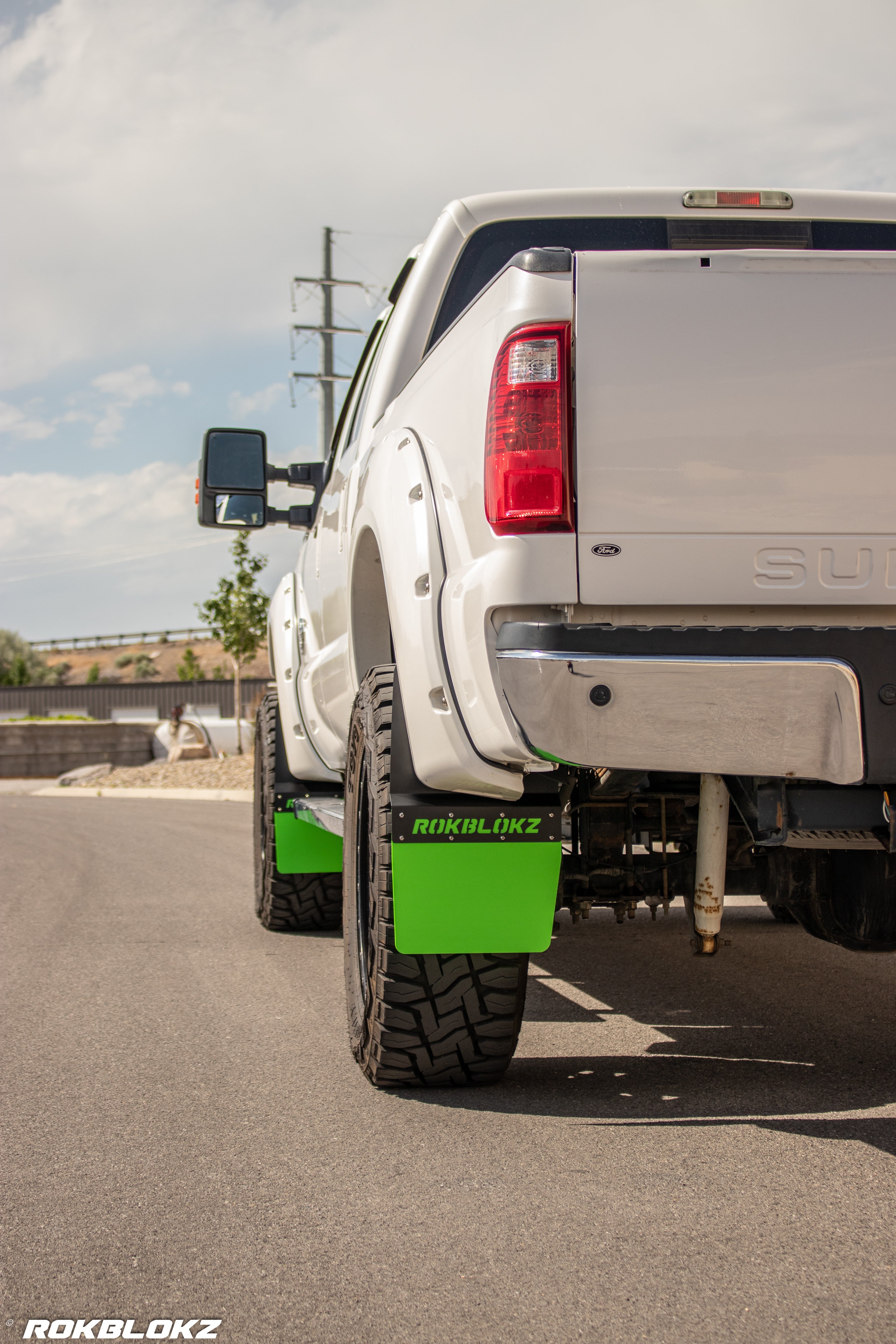 Ford F-250 F-350 2011-2016 STEP BACK Mud Flaps